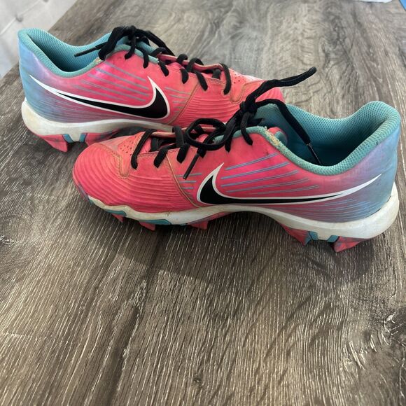 Nike Pink Hyperdiamond 3 Keystone AO7938-601 Softball Cleats Size 6Y - Picture 3 of 9